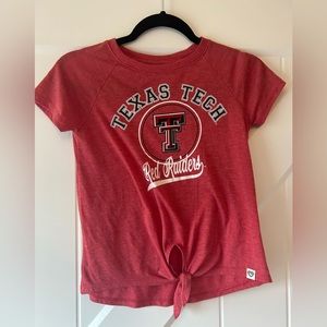 Girls Texas Tech fan shirt